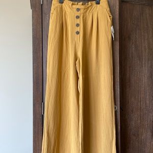 Paperbag Wideleg Pant